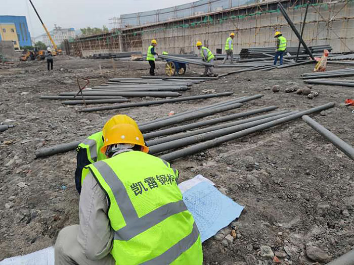 宁安螺栓球网架结构